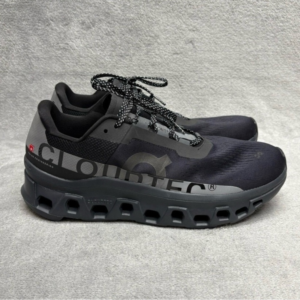 On Running Black and Gray Sneakers 11.5M